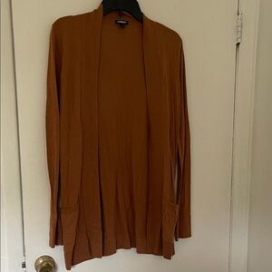 Express Women's Brown Cardigan Sweater